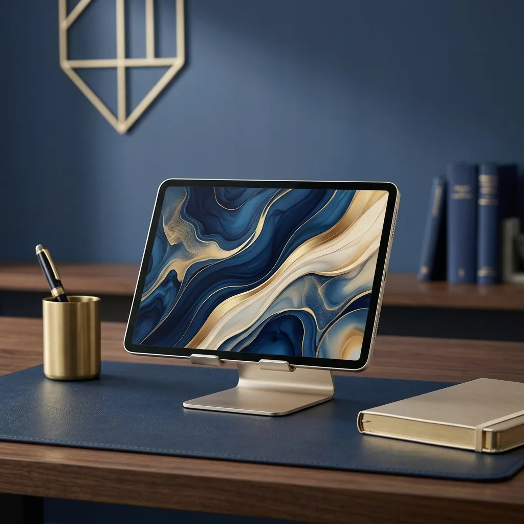 Scène lifestyle premium cohérente avec une direction artistique de marque